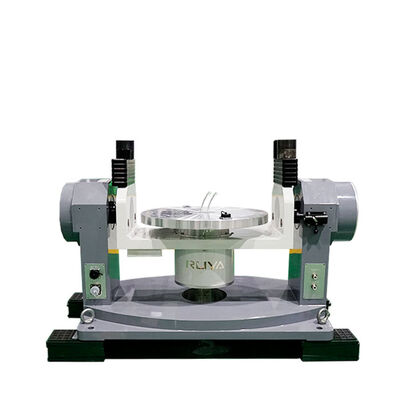 2DT450-A04 เครื่องหมุนไฟฟ้าสองแกนที่มีน้ําหนักภาระ 20 กิโลกรัม กว้างตาราง 450 มม และสําหรับการทดสอบการนําทางแบบอเนอร์เซียล